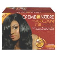 Argan Oil Relaxer Kit Regular Creme Of Nature 